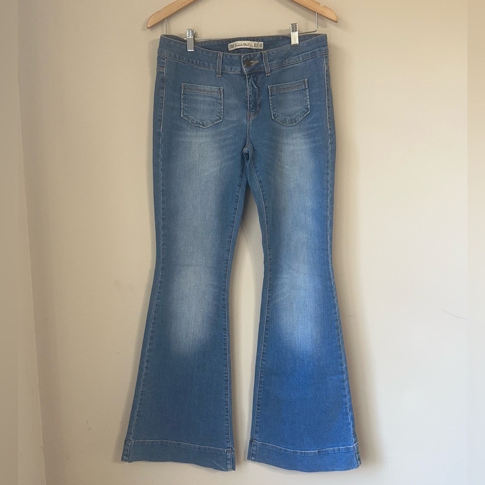 TRF Premium Wash Zara Jeans Flare leg 
Size 10